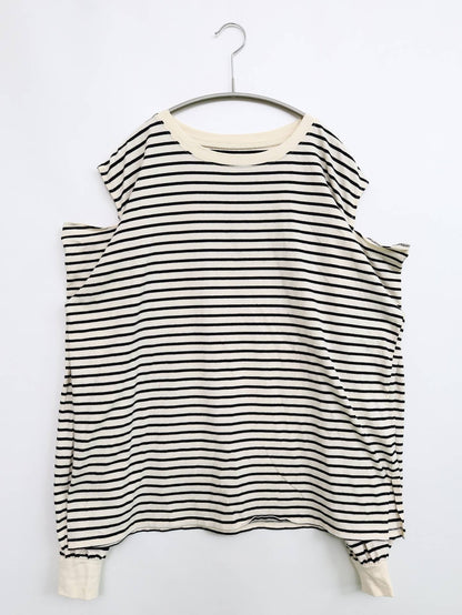 Tシャツ/カットソー/トップス/アイボリー/F