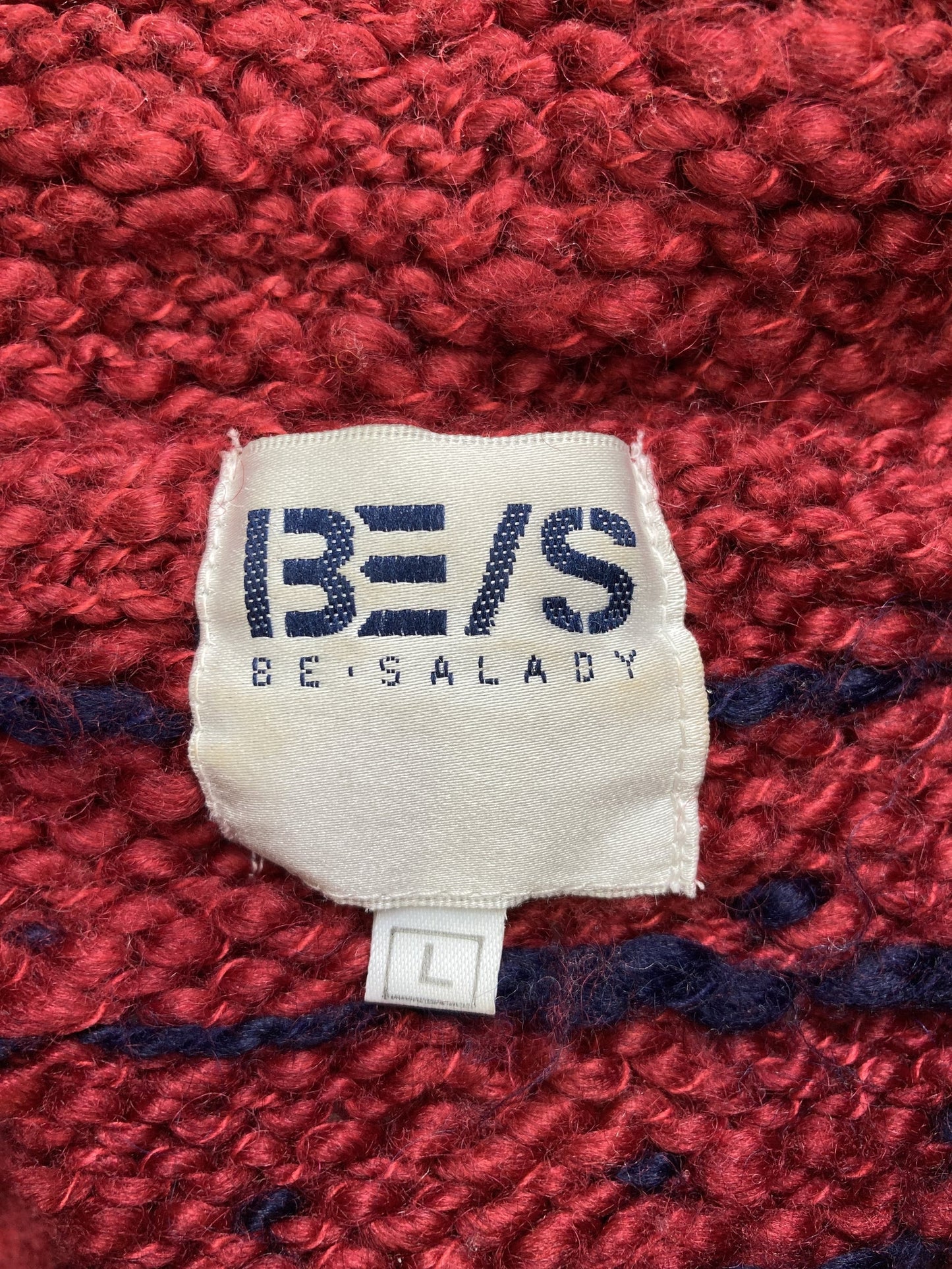 BE/S/カーディガン/ボレロ/トップス/レッド/L