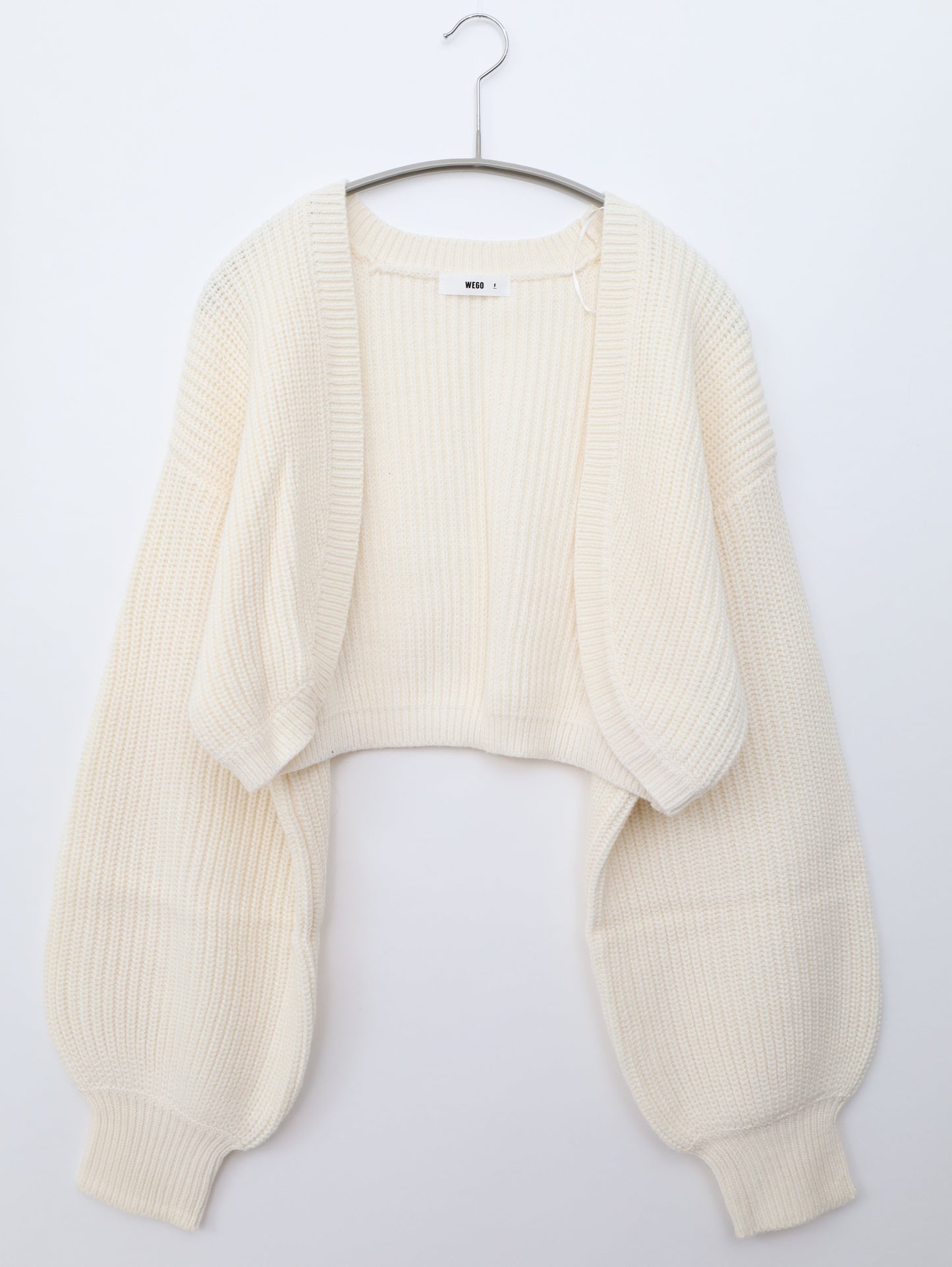 WEGO/ウィゴー/カーディガン/ボレロ/トップス/ホワイト/F