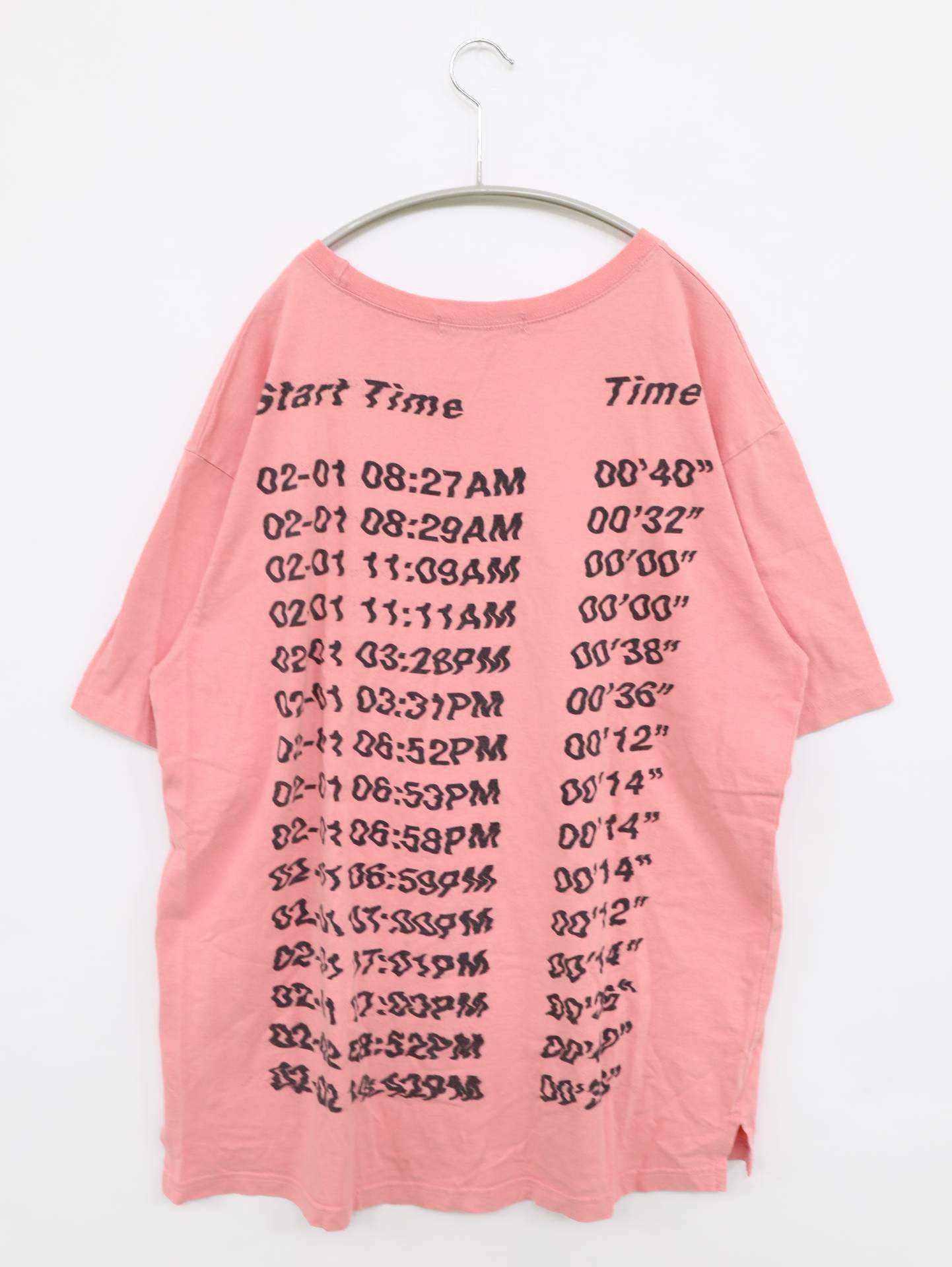 Tシャツ/カットソー/トップス/ピンク