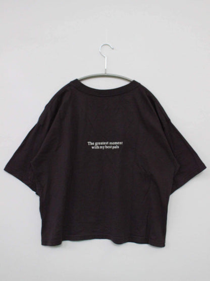 LOWRYS FARM/ローリーズファーム/Tシャツ/カットソー/トップス/ブラック/F