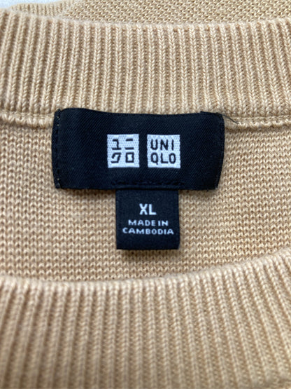 UNIQLO/ユニクロ/ニット/セーター/トップス/ベージュ/XL