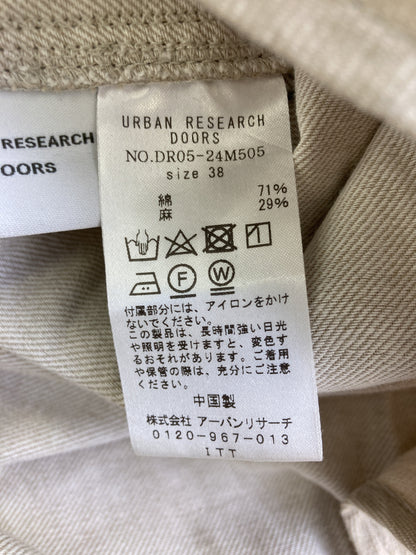 URBAN RESEARC DOORS/サロペット/オーバーオール/オールインワン・サロペット/ベージュ/38