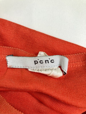 pcnc/タンクトップ/トップス/オレンジ