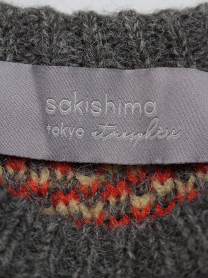 sakishima/ニット/セーター/トップス/グレー