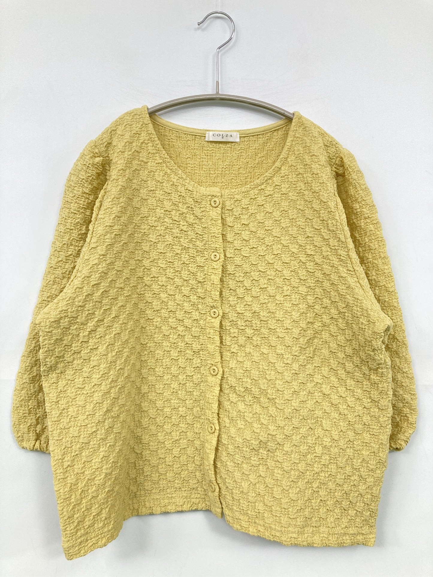 Honeys/ハニーズ/カーディガン/ボレロ/トップス/イエロー/M