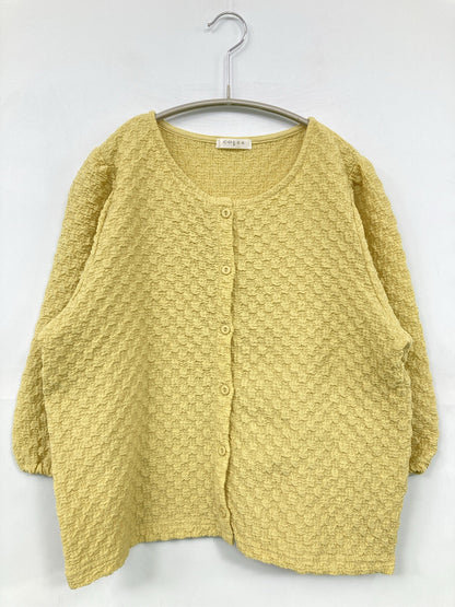 Honeys/ハニーズ/カーディガン/ボレロ/トップス/イエロー/M