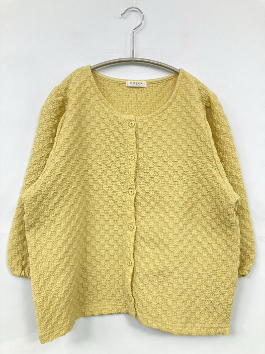 Honeys/ハニーズ/カーディガン/ボレロ/トップス/イエロー/M