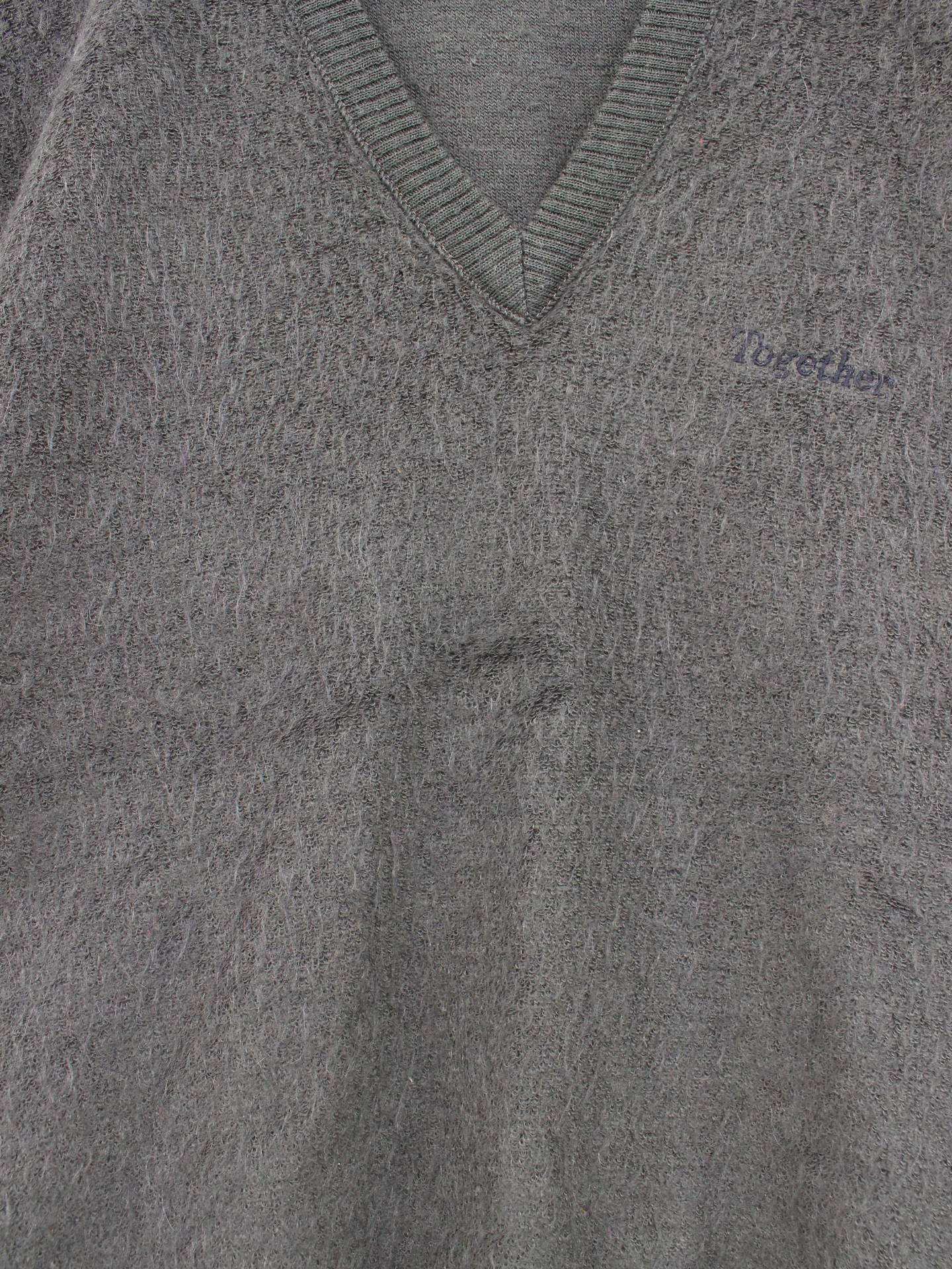 Together/トゥゲザー/ニット/セーター/トップス/グレー/L