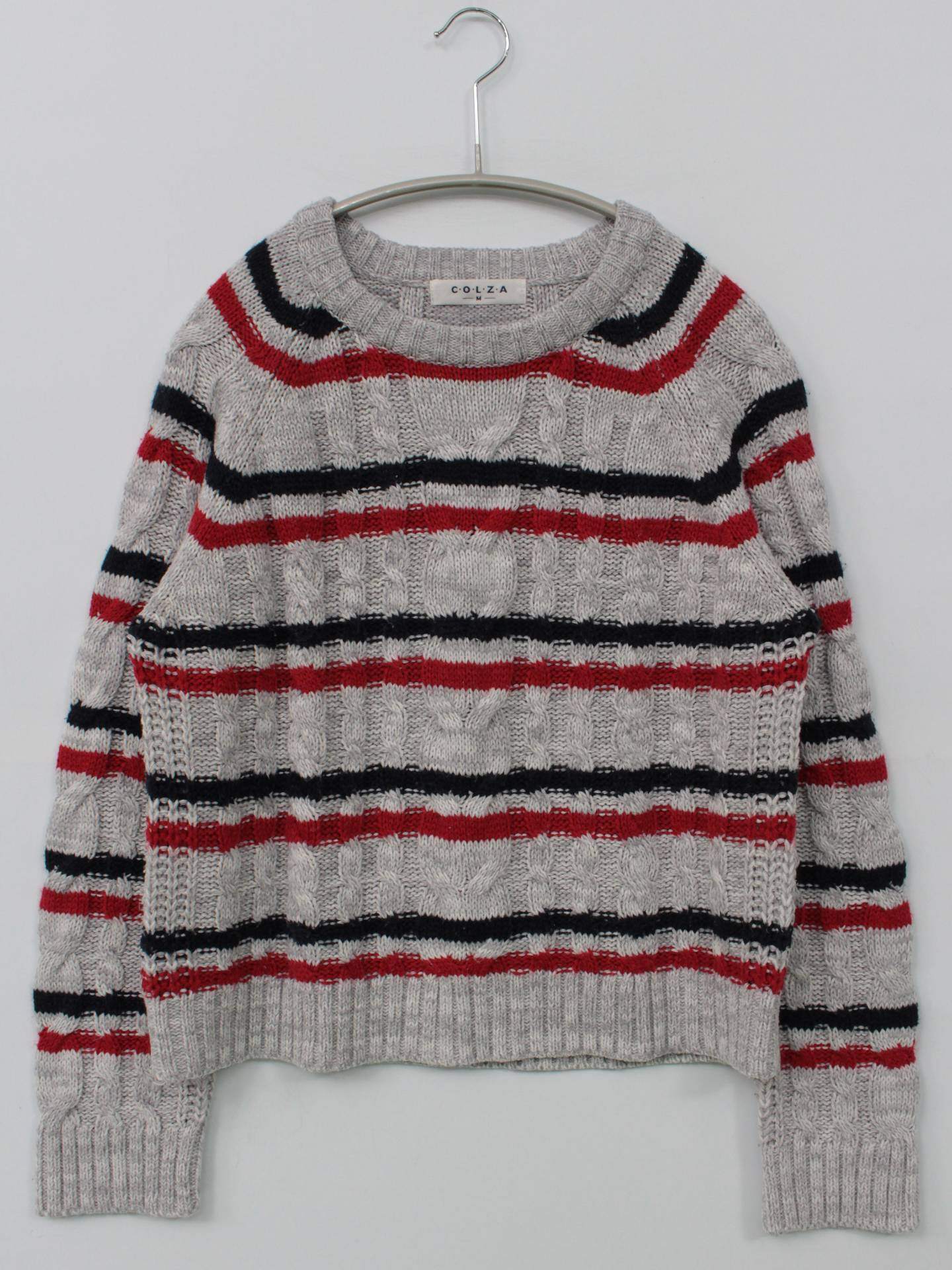 COLZA/コルザ/ニット/セーター/トップス/グレー/M