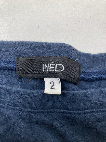 INED/タンクトップ/トップス/ネイビー/2