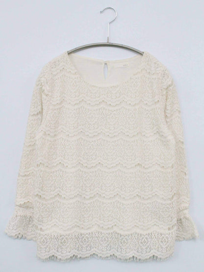 index/Tシャツ/カットソー/トップス/アイボリー/M