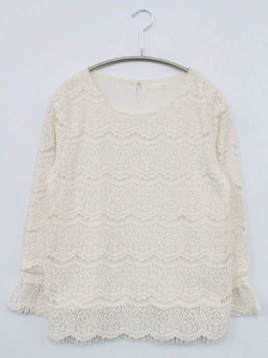 index/Tシャツ/カットソー/トップス/アイボリー/M