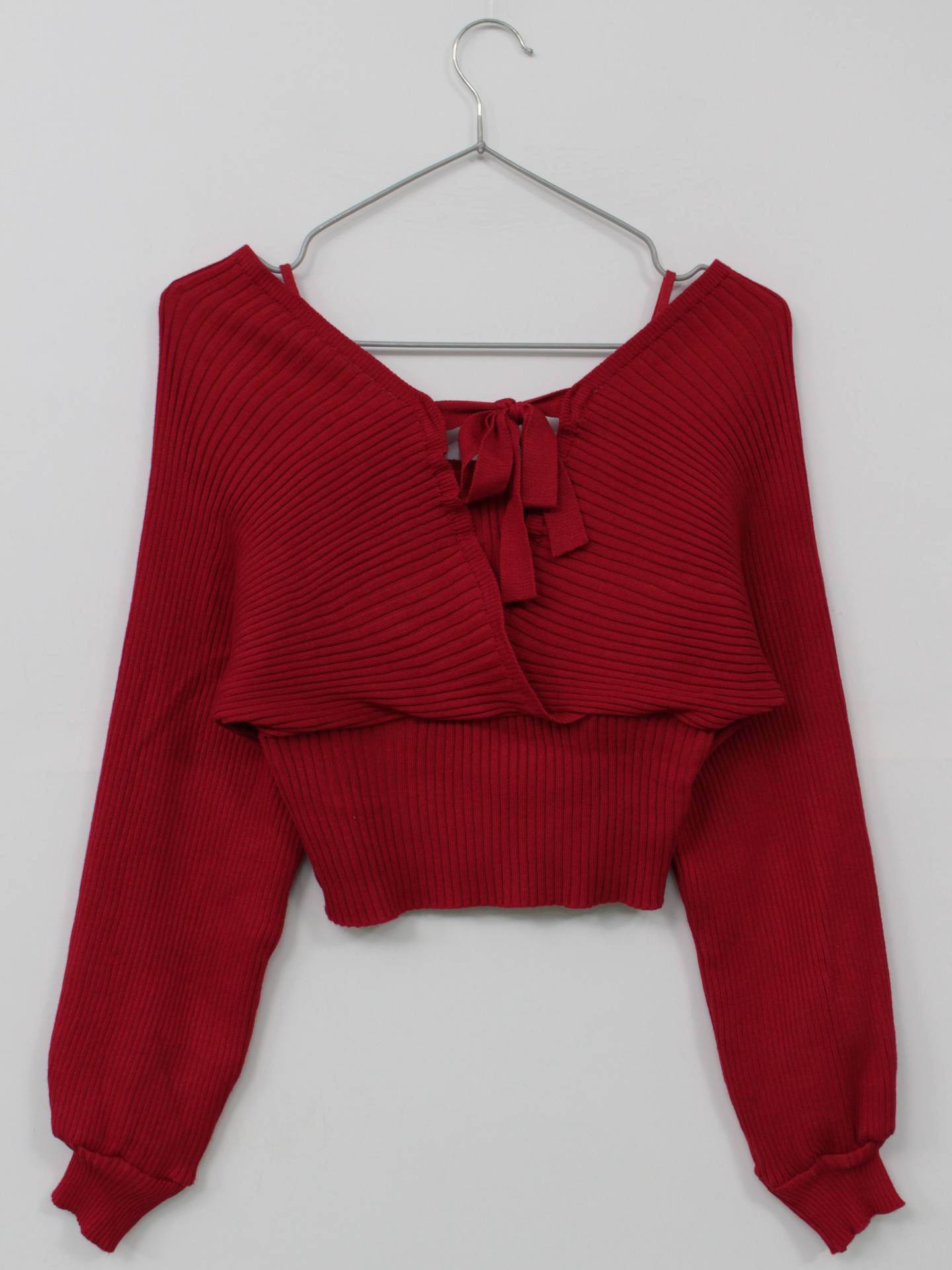 girly doll/ガーリードール/ニット/セーター/トップス/レッド