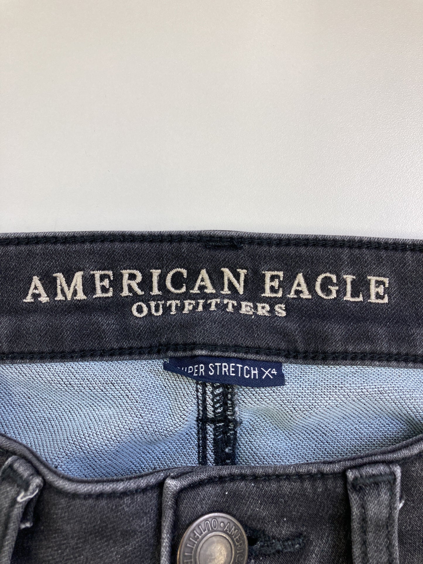 AMERICAN EAGLE/アメリカンイーグル/デニムパンツ/パンツ/ブラック/US 2 SHORT