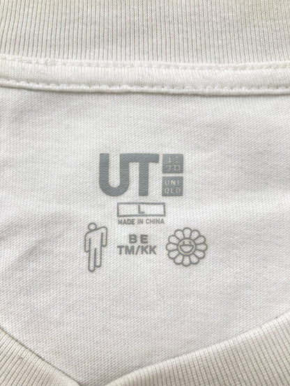 UNIQLO/ユニクロ/Tシャツ/カットソー/トップス/ホワイト/L