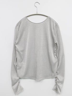 JEANASIS/ジーナシス/シャツ/ブラウス/トップス/グレー/F