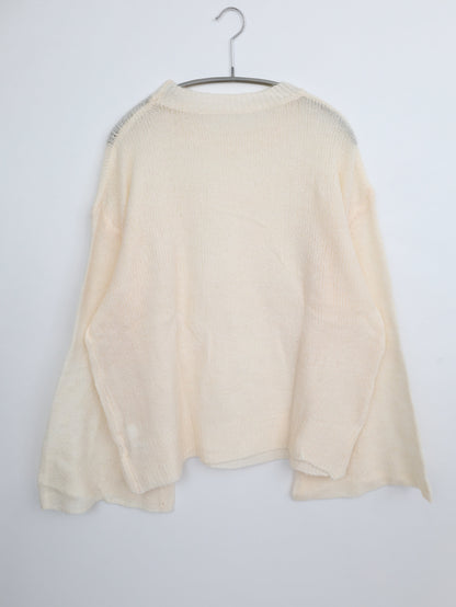 Louere/ルエレ/ニット/セーター/トップス/アイボリー/表記無し