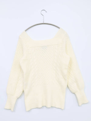 ABITOKYO/アビトーキョー/ニット/セーター/トップス/アイボリー