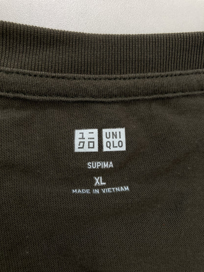 UNIQLO/ユニクロ/Tシャツ/カットソー/トップス/ブラック/XL