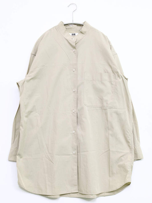 UNIQLO/ユニクロ/シャツ/ブラウス/トップス/グレー/M