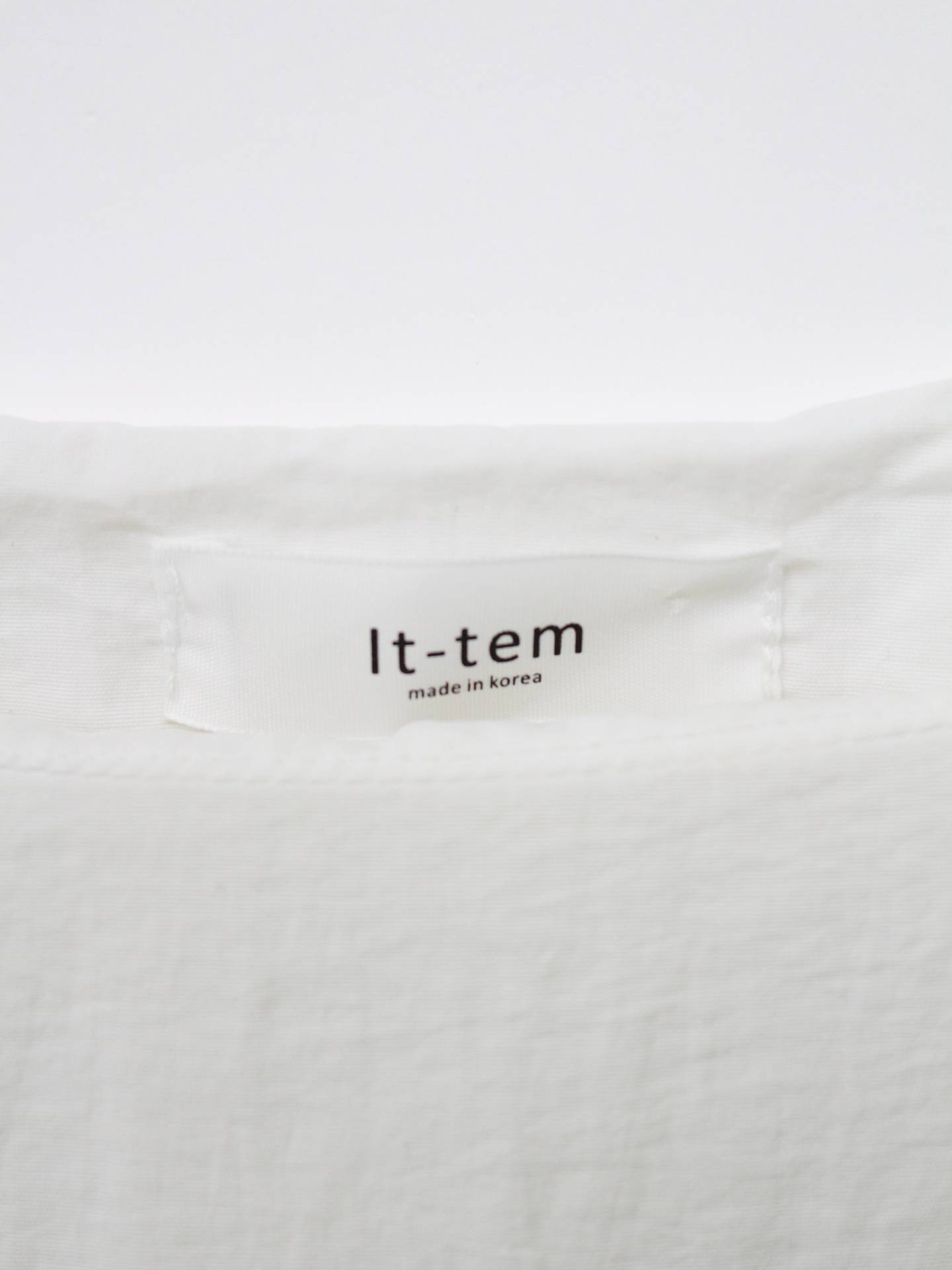 It-tem/シャツ/ブラウス/トップス/ホワイト