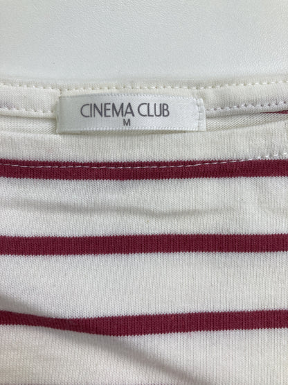 CINEMA CLUB/シネマクラブ/Tシャツ/カットソー/トップス/レッド/M