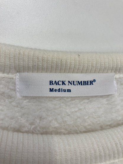BACK NUMBER/バックナンバー/スウェット/トップス/ホワイト/Medium