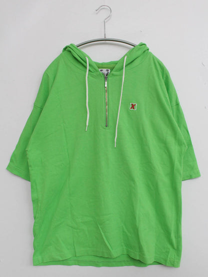 X-GIRL/エックスガール/パーカー/トップス/ライトグリーン/2