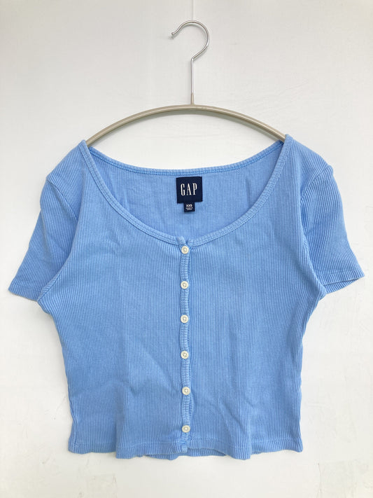 GAP/ギャップ/Tシャツ/カットソー/トップス/ブルー/XXS