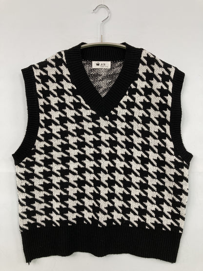 .AN/アン/ベスト/トップス/ブラック