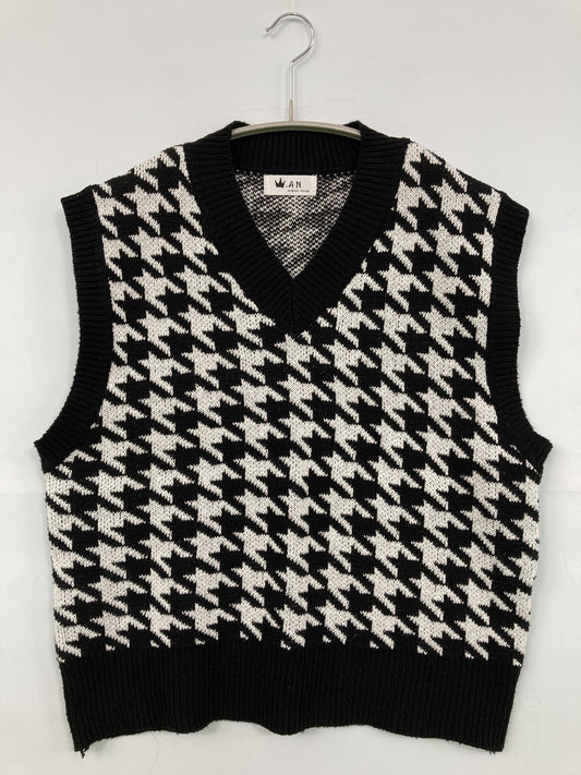 .AN/アン/ベスト/トップス/ブラック