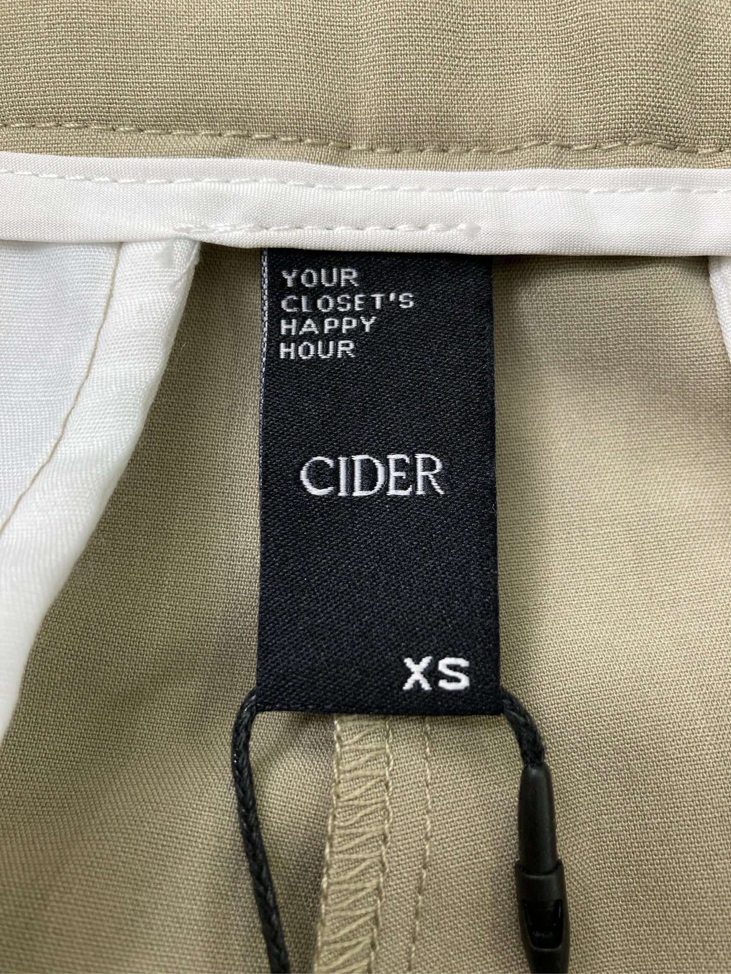 CIDER/サイダー/その他パンツ/パンツ/ベージュ/XS