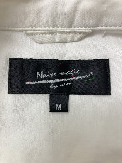 Naive magic/シャツ/ブラウス/トップス/ホワイト/M