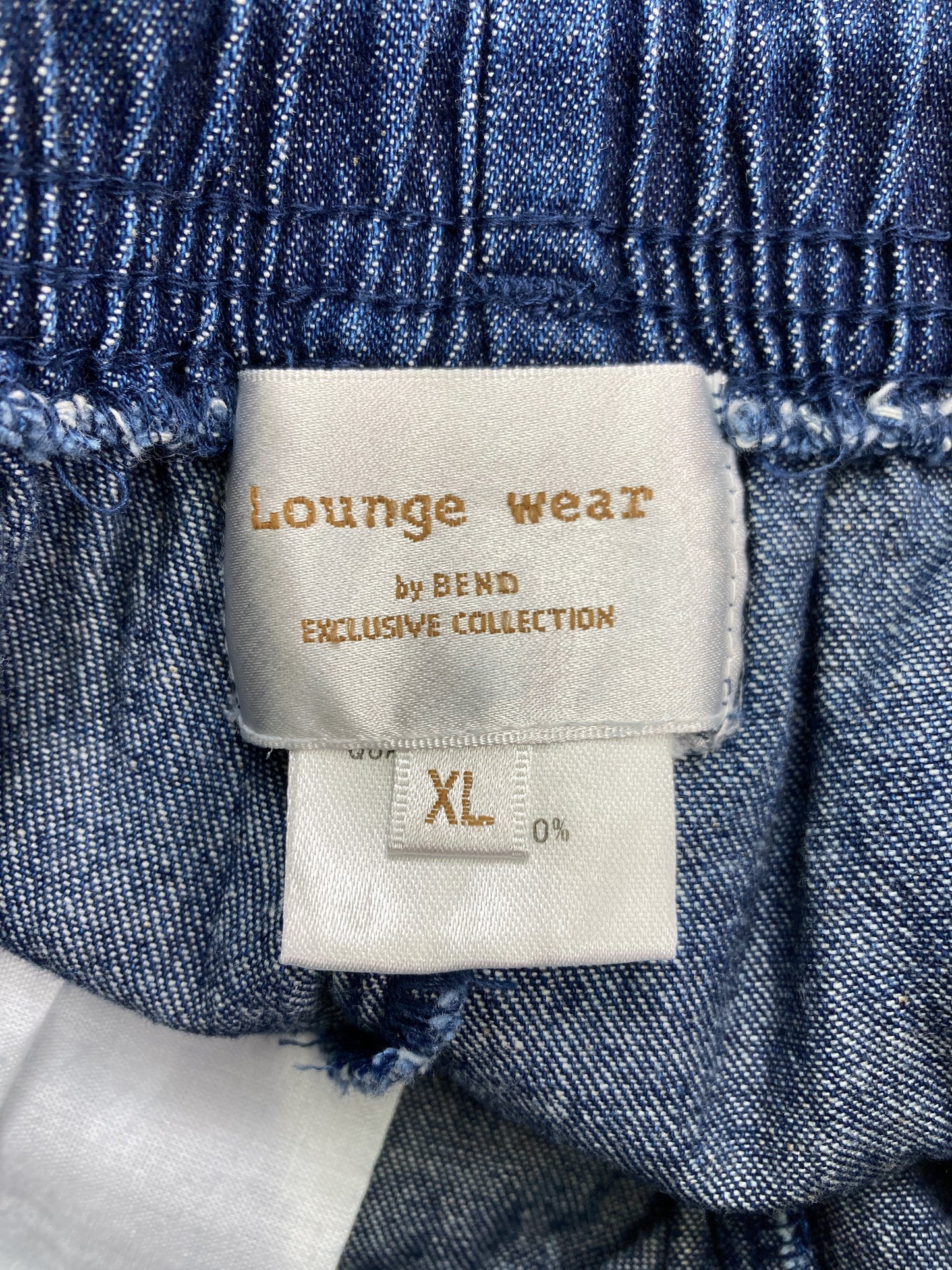 Lounge wear/デニムパンツ/パンツ/ブルー/XL