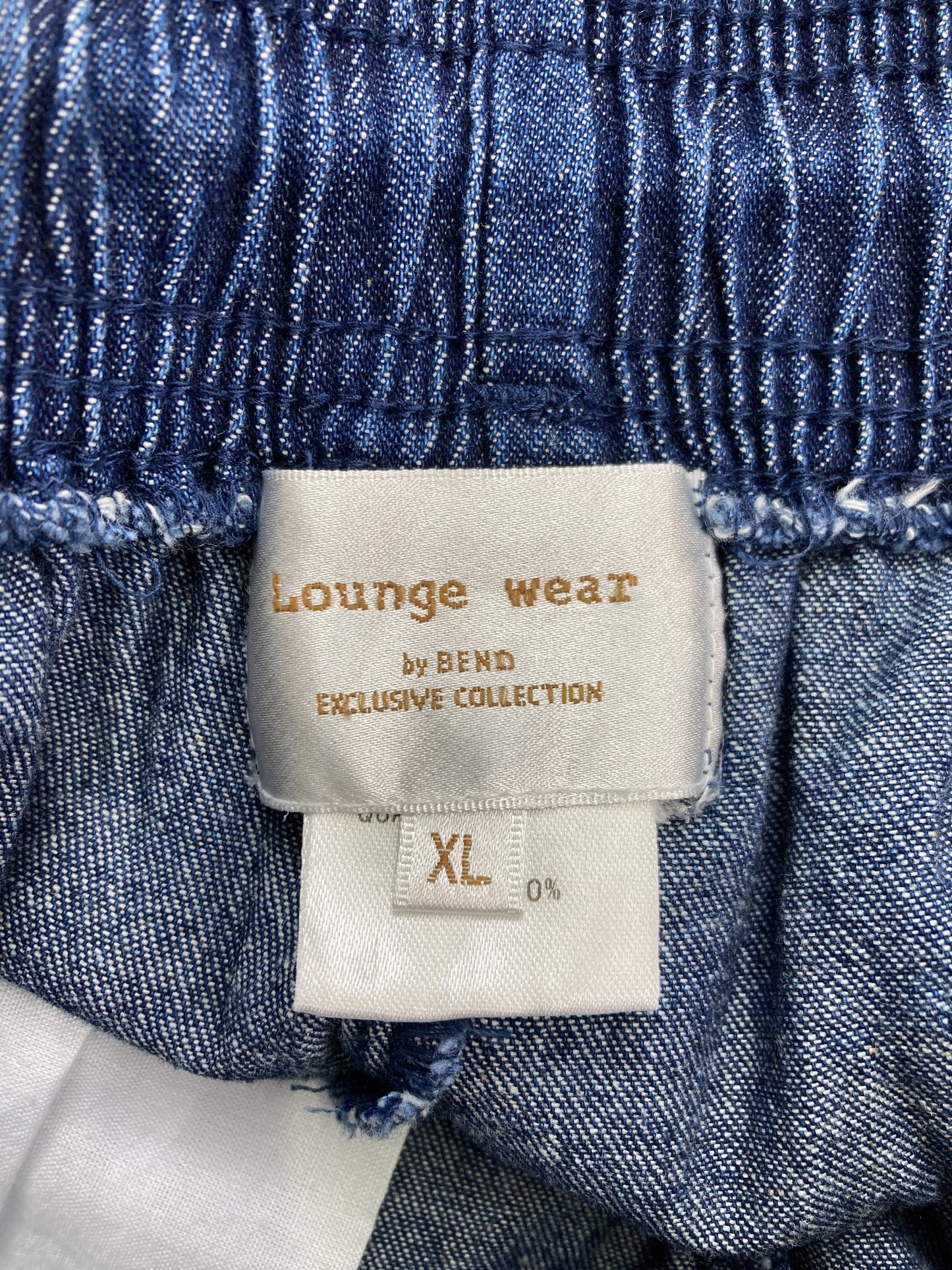 Lounge wear/デニムパンツ/パンツ/ブルー/XL