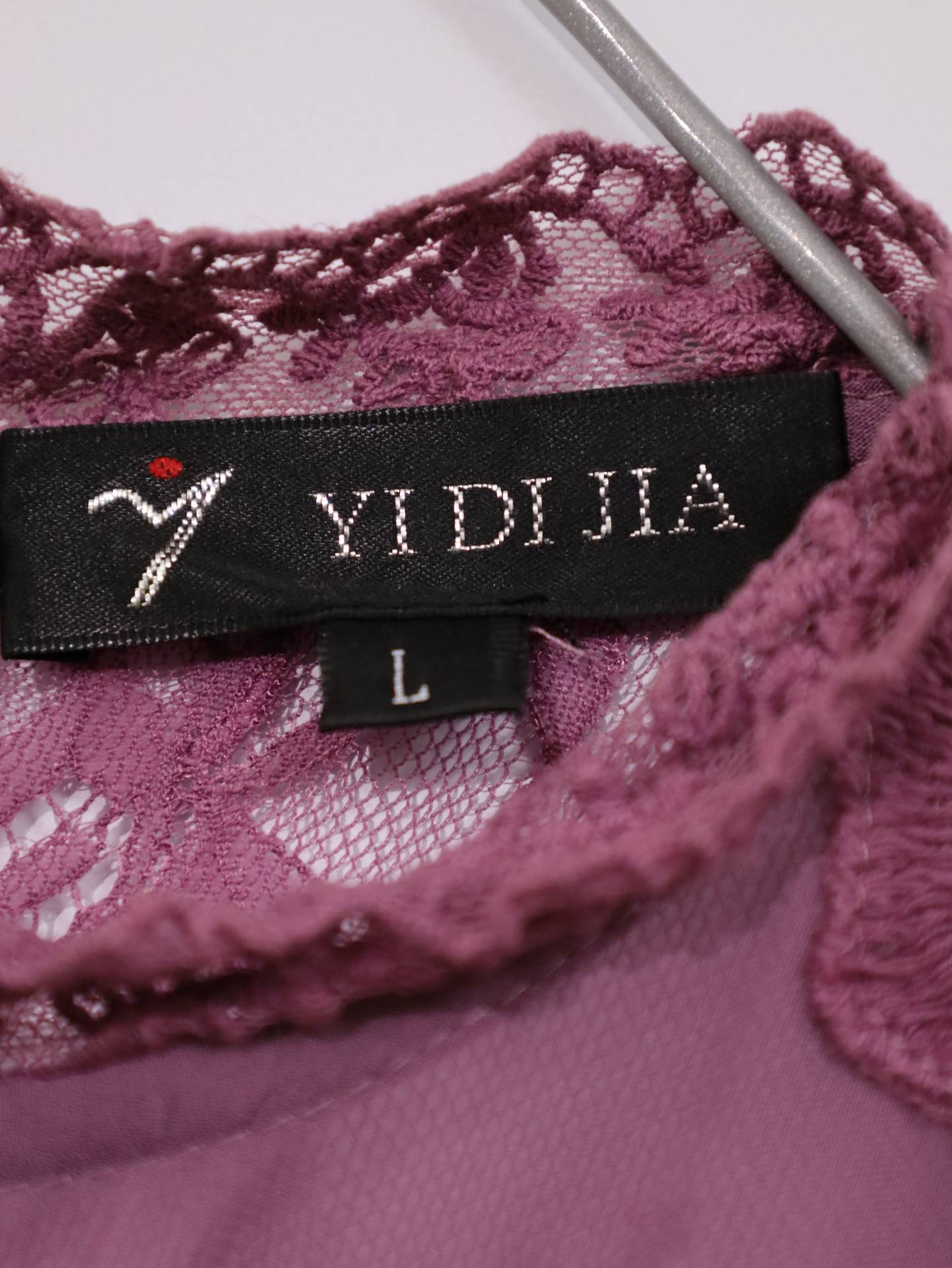 YIDIJIA/ドレス/ワンピース/ドレス/ピンク/L