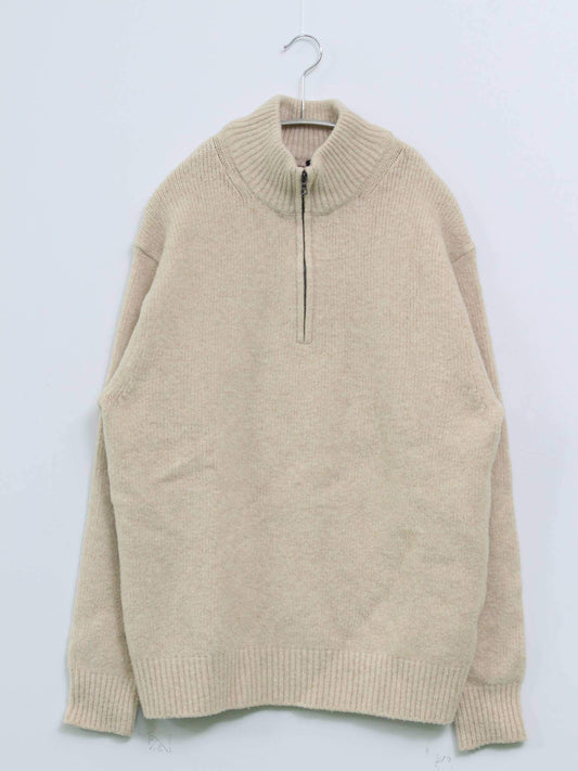 UNIQLO/ユニクロ/ニット/セーター/トップス/ベージュ/L