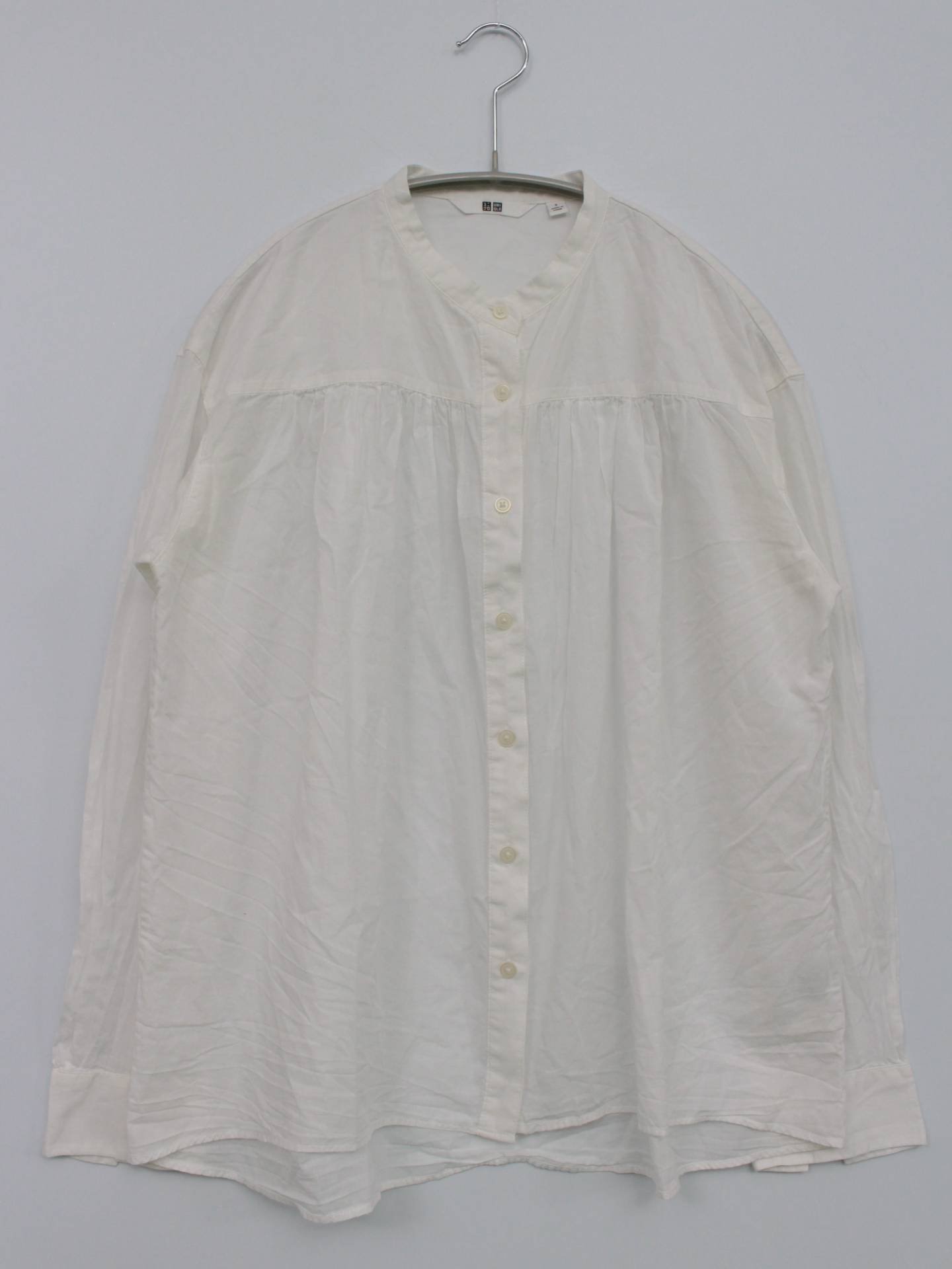 UNIQLO/ユニクロ/シャツ/ブラウス/トップス/ホワイト/S