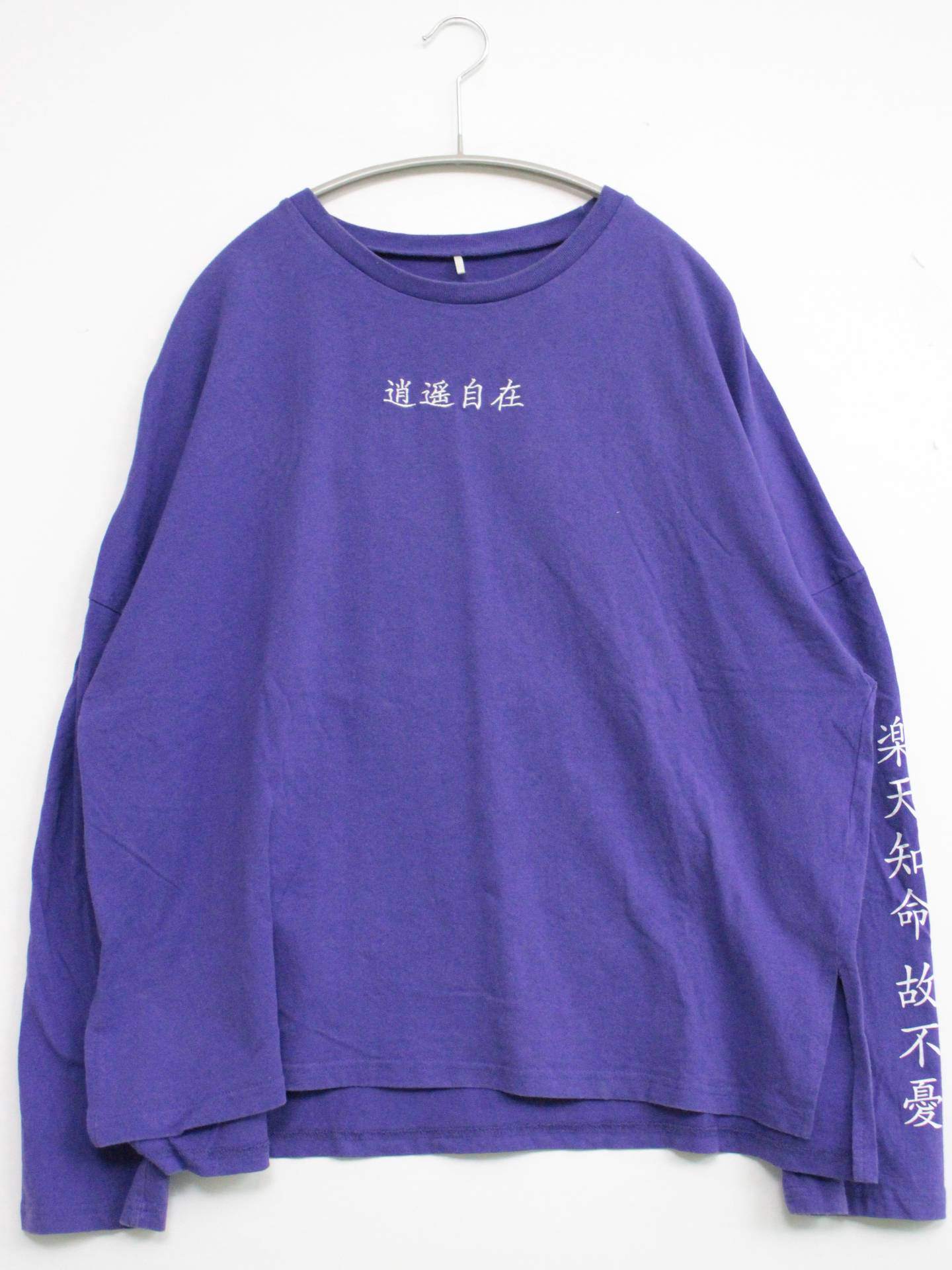 Tシャツ/カットソー/トップス/ブルー/M