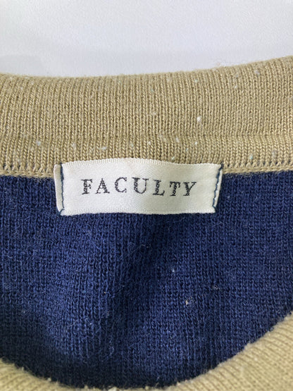 FACULTY/ニット/セーター/トップス/ネイビー