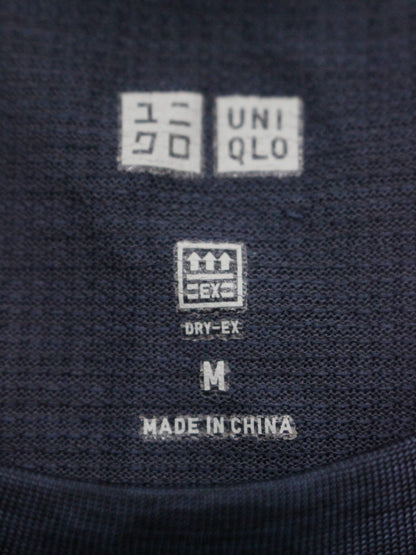 UNIQLO/ユニクロ/Tシャツ/カットソー/トップス/ネイビー/M