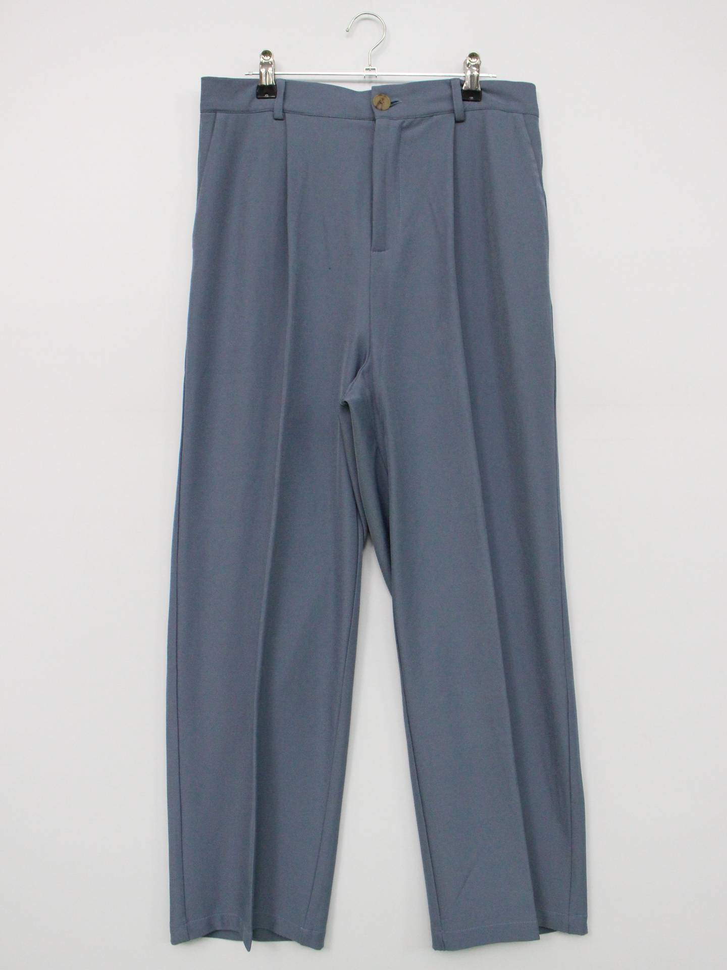 スラックス/パンツ/ブルー/LL