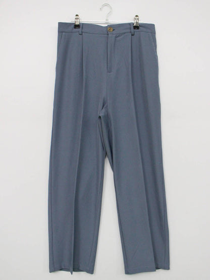 スラックス/パンツ/ブルー/LL