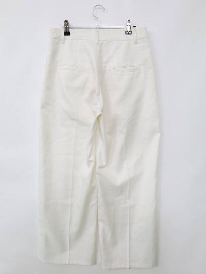 Adoon plain/アドーンプレーン/スラックス/パンツ/ホワイト/S