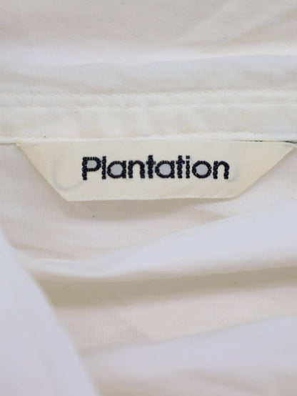 Plantation/Tシャツ/カットソー/トップス/ホワイト/M