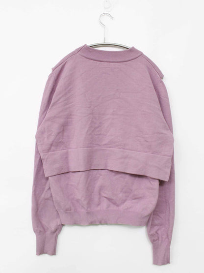 Olu./オルドット/ニット/セーター/トップス/パープル/F