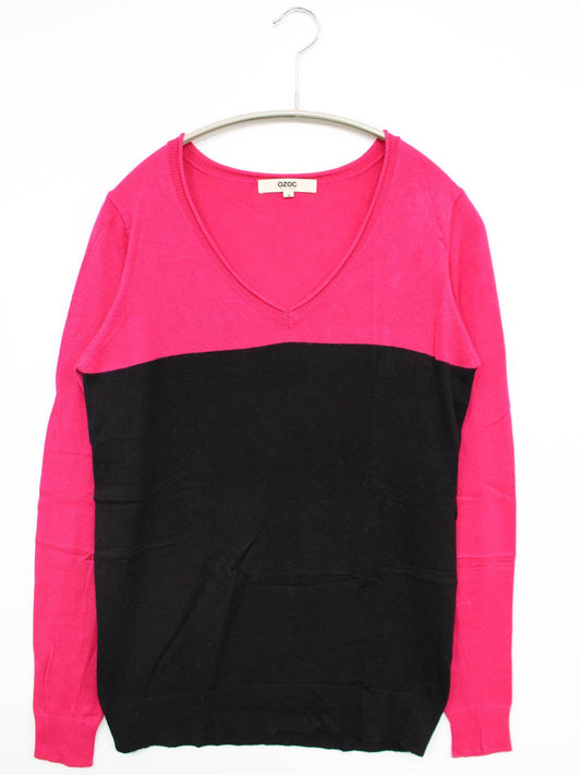 OZOC/Tシャツ/カットソー/トップス/ピンク/38