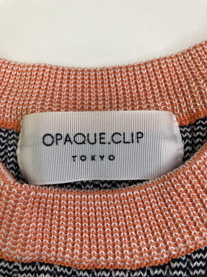 OPAQUE.CLIP/オペークドットクリップ/ニット/セーター/トップス/グレー/36