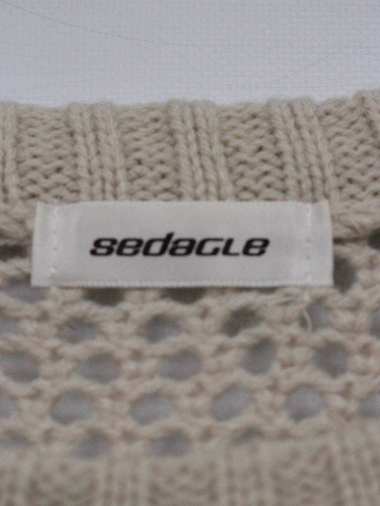 SEDAGLE/ニット/セーター/トップス/ベージュ/M